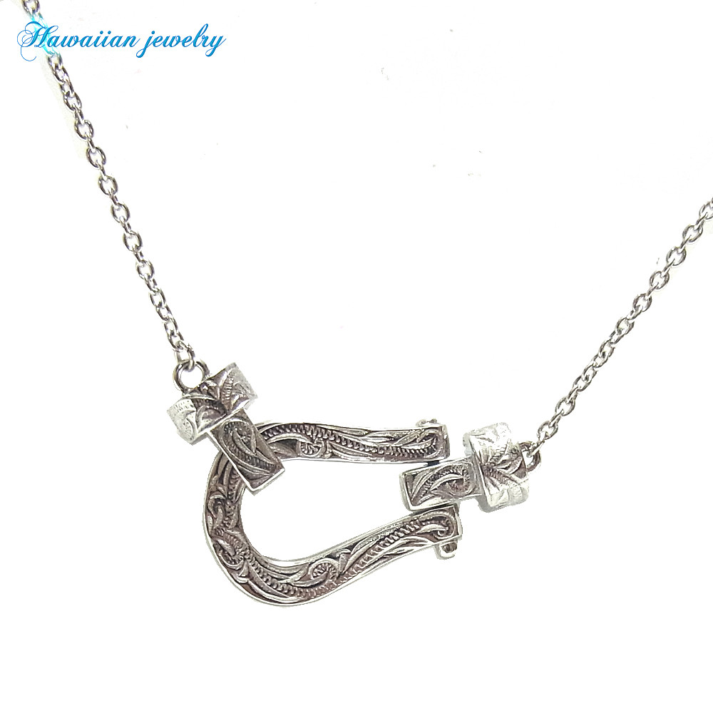 ハワイアンジュエリー ホースシュー 馬蹄 ネックレス レディース メンズ インスタ