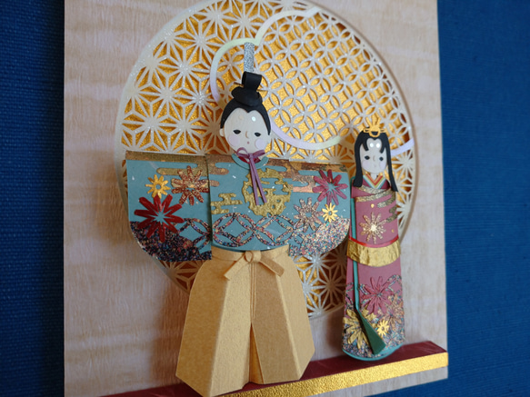 おひなさま(小さなインテリア) 雛人形、節句の飾り、季節の贈り物 5枚目の画像