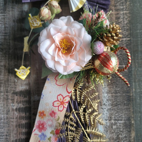 2026迎春しめ縄 正月飾り しめ縄 正月リース #正月リースしめ縄リース