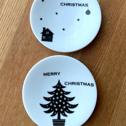 クリスマス　豆皿プレートセット　② 3枚目の画像
