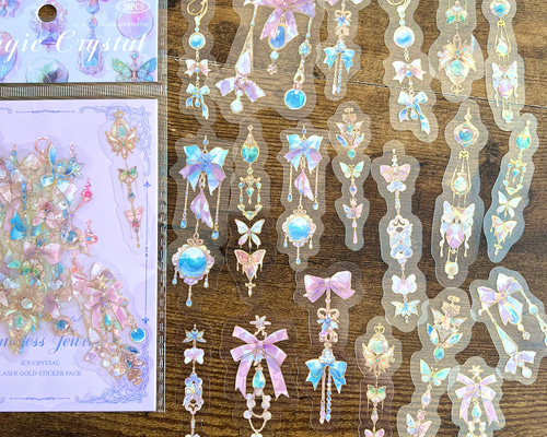 サンキャッチャー♡「ピーチピンクとインカローズ♡」 サンキャッチャー♡「ピーチピンクとインカローズ♡」 透かし花と月の