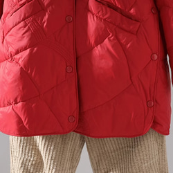 冬 暖かい ミドル丈ダウンジャケット 厚手のコート 5色 9枚目の画像