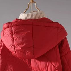 冬 暖かい ミドル丈ダウンジャケット 厚手のコート 5色 11枚目の画像