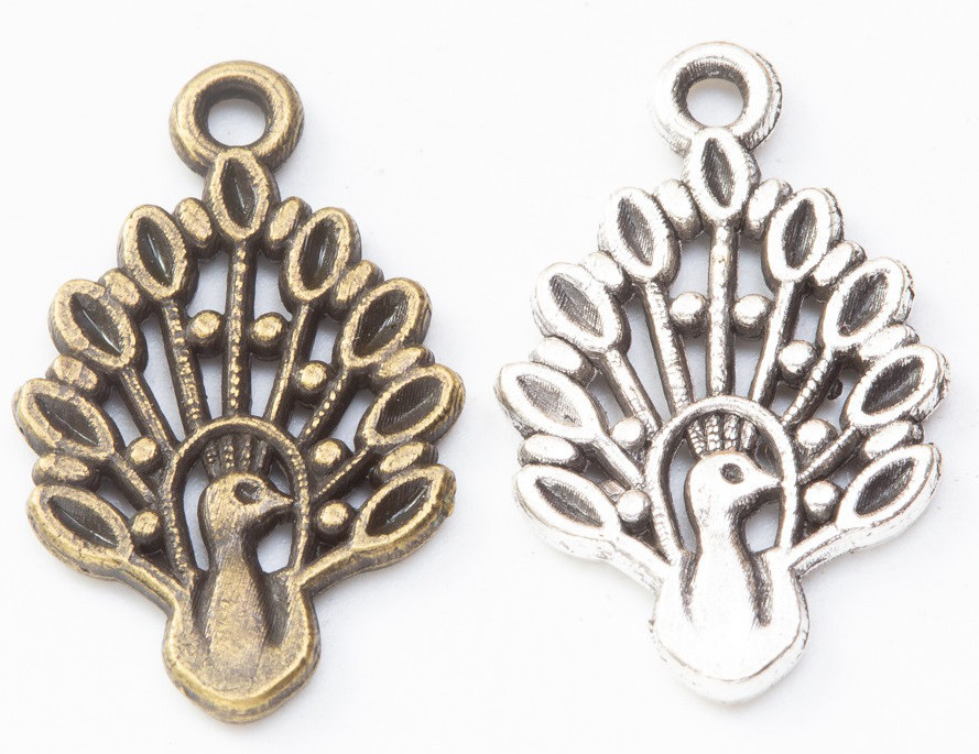 【新品、本物、当店在庫だから安心】 鳥 シルバー ピアス クジャクピアス ストーン アクセサリー くじゃく アクセサリー