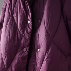 冬 暖かい ミドル丈ダウンジャケット 厚手のコート 3色 6枚目の画像