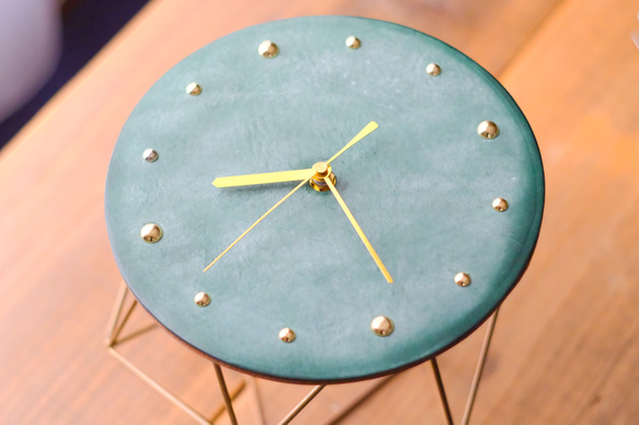 《CERETTA》Leather　Wall Clock 《12colors》 6枚目の画像