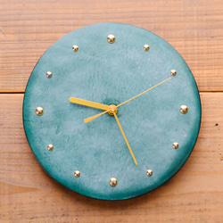 《CERETTA》Leather　Wall Clock 《12colors》 2枚目の画像