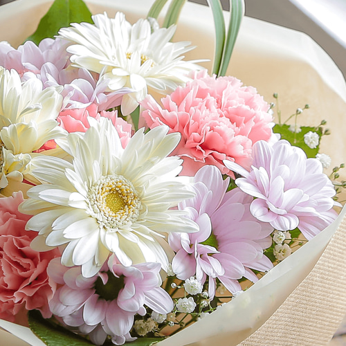 お供え花・仏花】そのまま飾れる花束｜スタンドブーケ「セレモニー