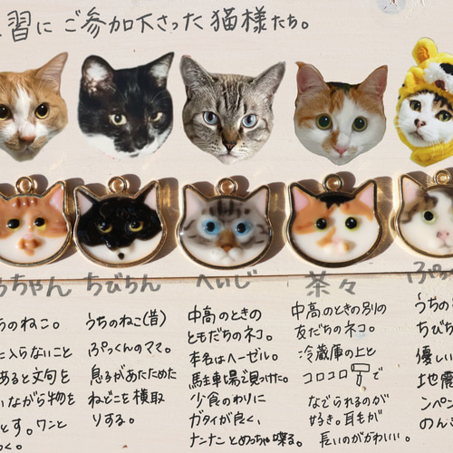 世界に一つだけの猫 ／ ねこ ネコ キーホルダー ネックレス
