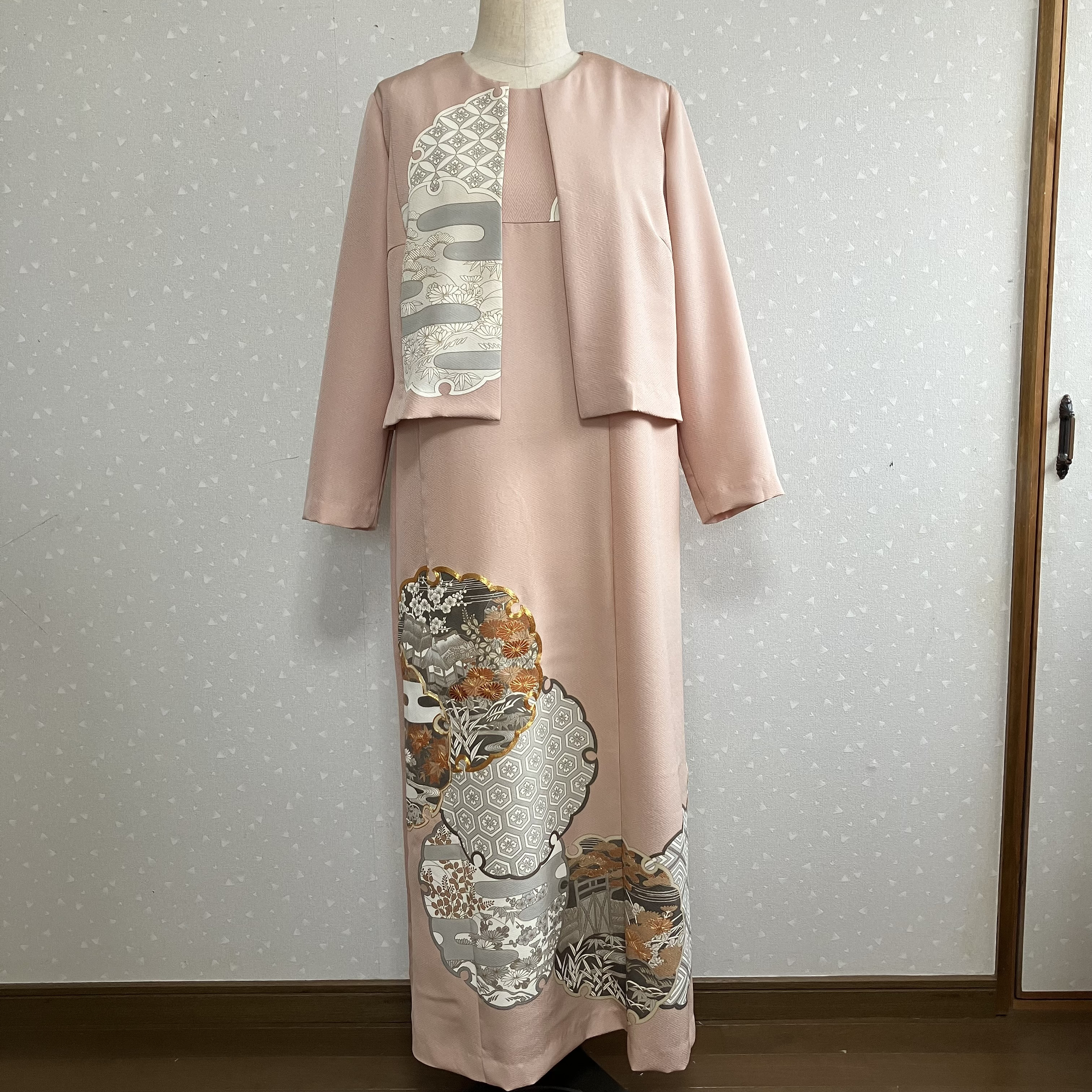 留袖からドレス　ボレロ付き 留袖からドレス　ボレロ付き