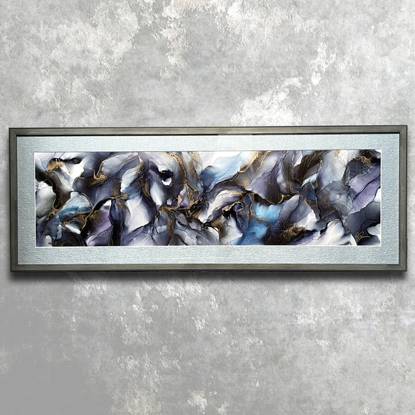 送料無料】威風凛然✴︎大型アート(フレーム付) 絵画 IMPROVE ARTWORK 