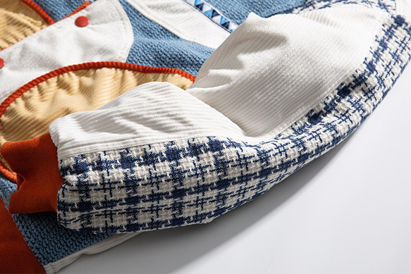 メンズ・レディース兼用・冬のアメリカ式のトレンチコートは野球服コートの国潮工装綿服を厚くして綿入れを暖 20.-1220 10枚目の画像