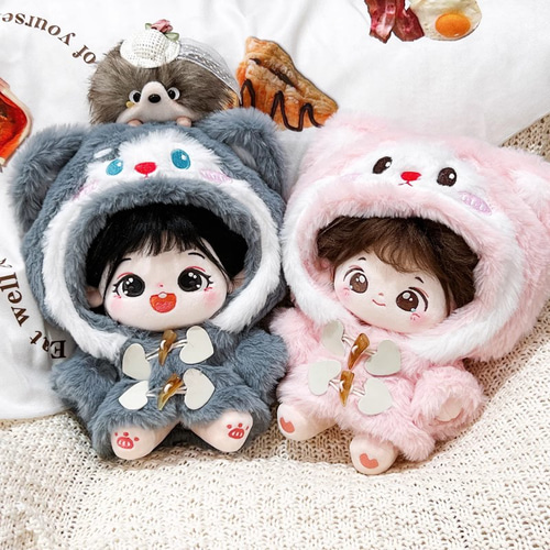 ぬいぐるみ着せ替え服 20cm ぬい服 ぬいぐるみ服 ＜ふわネコ＞ 3