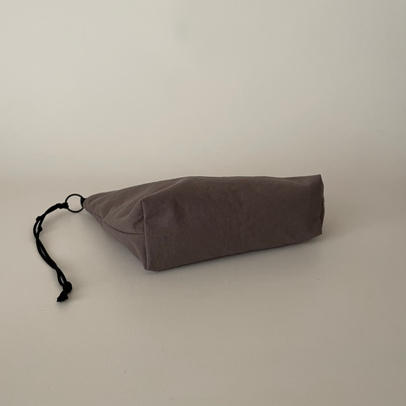 poitto20 マチ5 天然色素染NYLON POUCH..LogWood.. 5枚目の画像