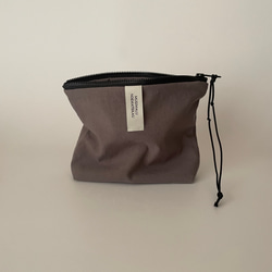 poitto20 マチ5 天然色素染NYLON POUCH..LogWood.. 3枚目の画像