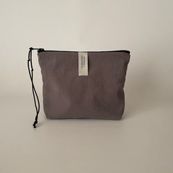 poitto20 マチ5 天然色素染NYLON POUCH..LogWood.. 1枚目の画像