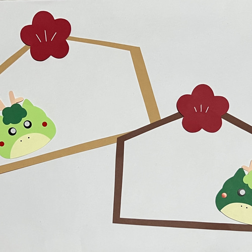 製作キット 絵馬 お正月製作 壁面 型紙 保育製作キット販売☺︎ 通販