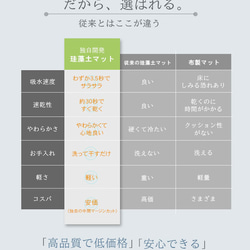 送料無料 花柄 珪藻土バスマット アスベスト検査済 ソフト 洗える 一人暮らし 超吸収 北欧 速乾 柔らか 浴室マット 12枚目の画像