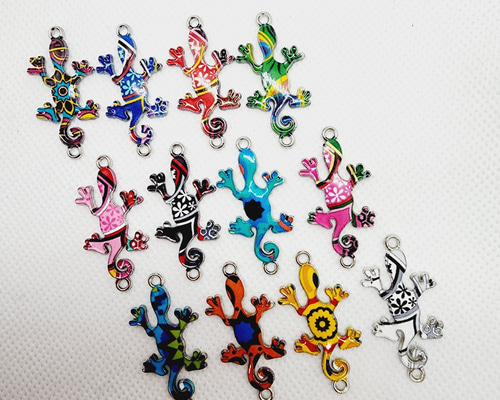 トカゲ・イモリ・ヤモリ☆カラフルチャーム☆1個200円☆12柄 チャーム