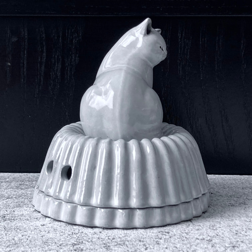 値下げastier de villatte キャットインセンスバーナー