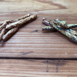 『薪』竹 土石山 石山シリーズ 箸置き 箸枕 天然林 苔 4枚目の画像