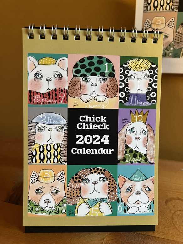2024年  Chick Chieck カレンダー 2枚目の画像
