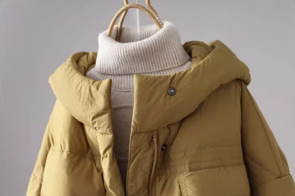 冬 暖かい.90％短いダウンジャケット 厚手のコート 4色 6枚目の画像