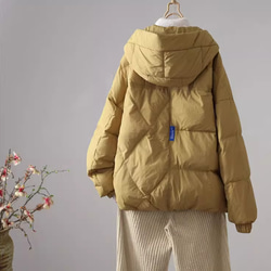 冬 暖かい.90％短いダウンジャケット 厚手のコート 4色 5枚目の画像