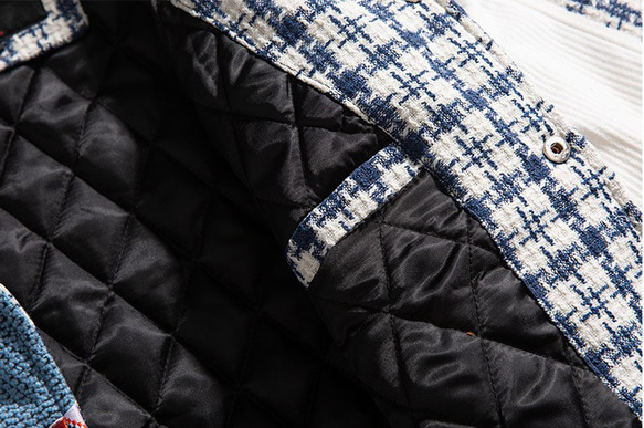 メンズ・レディース兼用・冬のアメリカ式のトレンチコートは野球服コートの国潮工装綿服を厚くして綿入れを暖 20.-1220 11枚目の画像