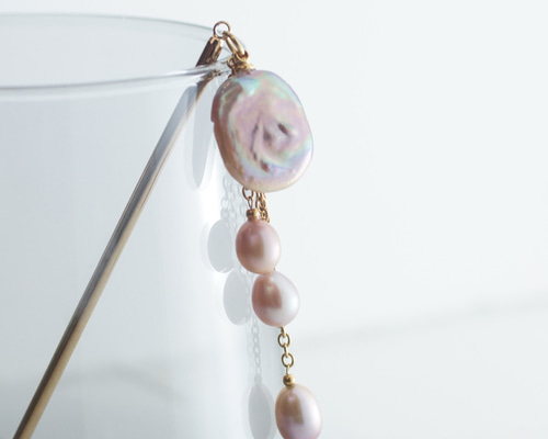 淡水パール＊タッセル＊かんざし 淡水パール＊タッセル＊かんざし