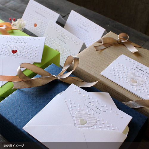 メッセージカード メッセージカード ミニサイズ 【封筒・中紙付】 お祝い用