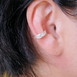 勿忘草の指輪と耳飾り　(ring & ear cuff) 9枚目の画像