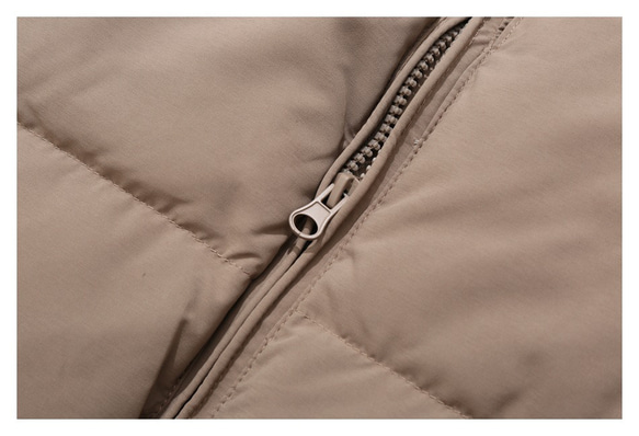 秋冬新品 ショートダウンジャケット メンズ 防水 ユニセックス 厚手暖かいカップルコート レディース 16枚目の画像