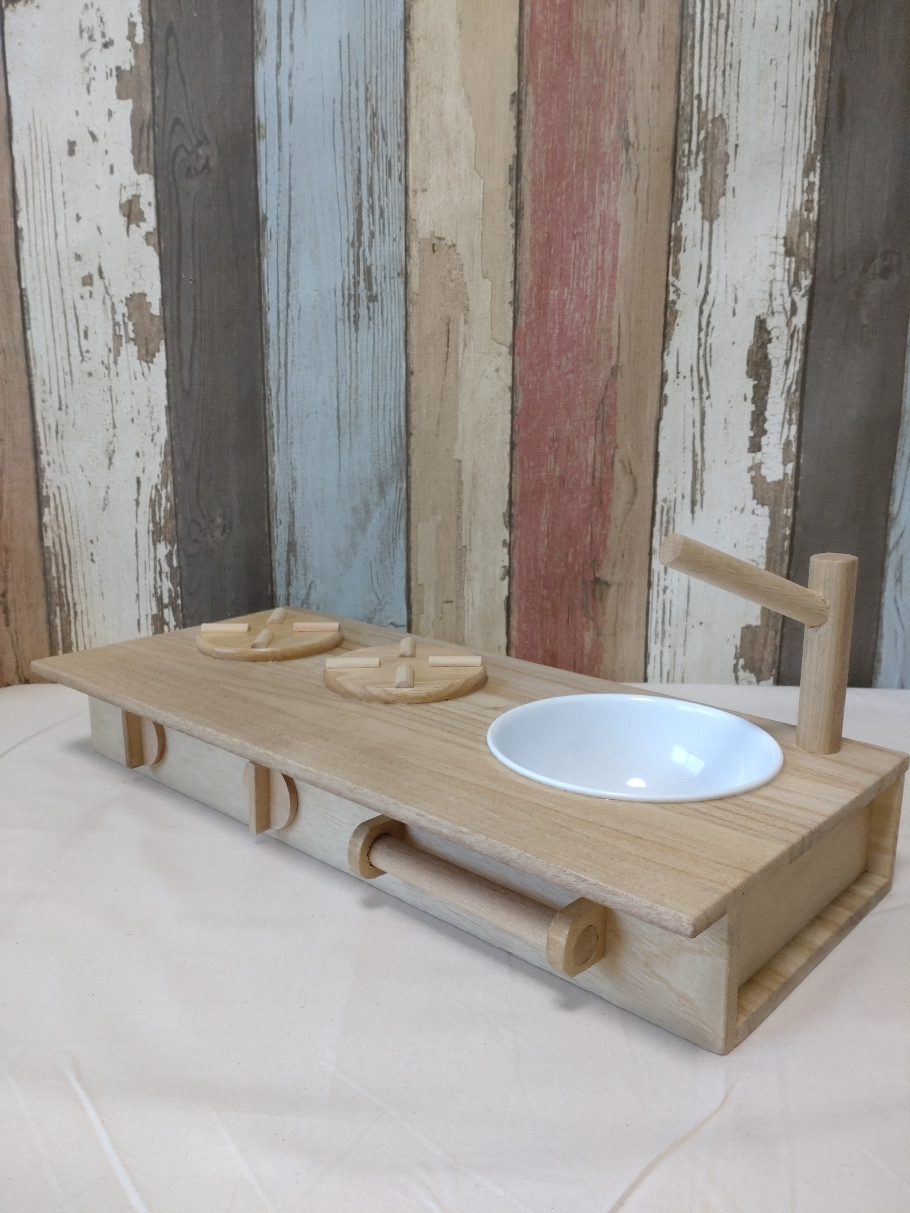 卓上 おままごとキッチン〜背板無しタイプ〜