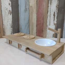 木製 コの字ラック 水槽台 ハンドメイド カフェベンチ イス☆お好みの