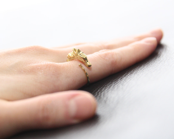 《1点入荷》龍design ring［干支］真鍮 9枚目の画像