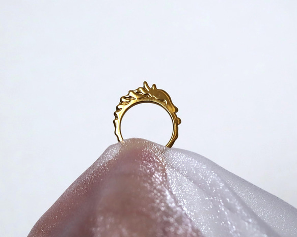 龍design ring［干支］真鍮　フラットタイプ 7枚目の画像