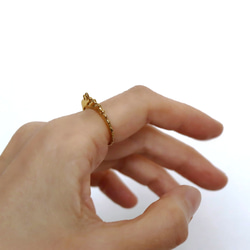 龍design ring［干支］真鍮　フラットタイプ 4枚目の画像