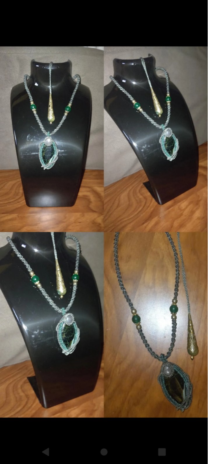 マクラメメンズネックレス 4,666円