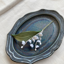 Lily of the valley brooch【white×Light Green】 4枚目の画像