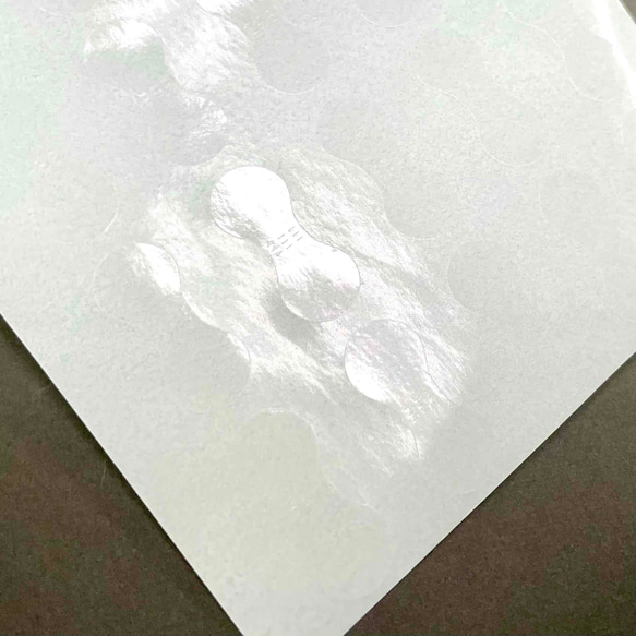 透明 封印シール【240枚】ひょうたん 28㎜×12㎜ 封かん 日本製 袋止め ラッピング 包装 梱包 資材 小ﾛｯﾄ 7枚目の画像