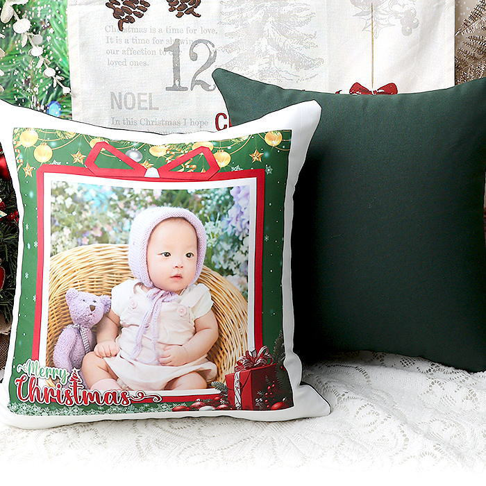 クリスマスギフト オリジナルクッション【単品】 枕 写真入り枕 抱き枕 オリジナルギフト 写真入りギフト プレゼント