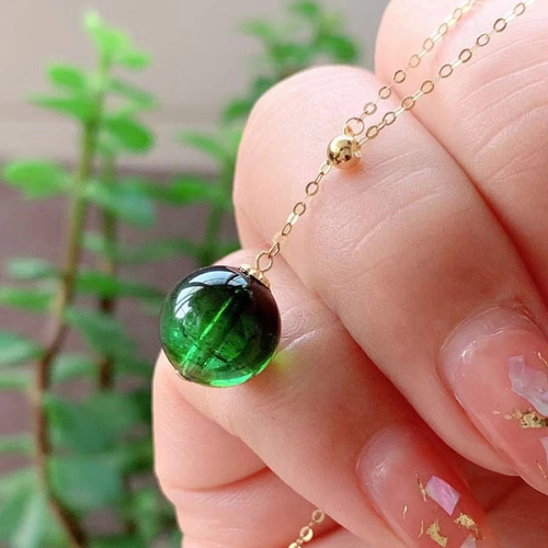 トルマリンネックレスK18