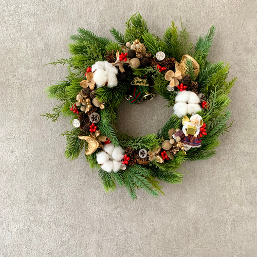 ⌘ クリスマスリース ⌘ 森のクリスマスリース e6066c9ad425a4a8e1be4f3a5bd982