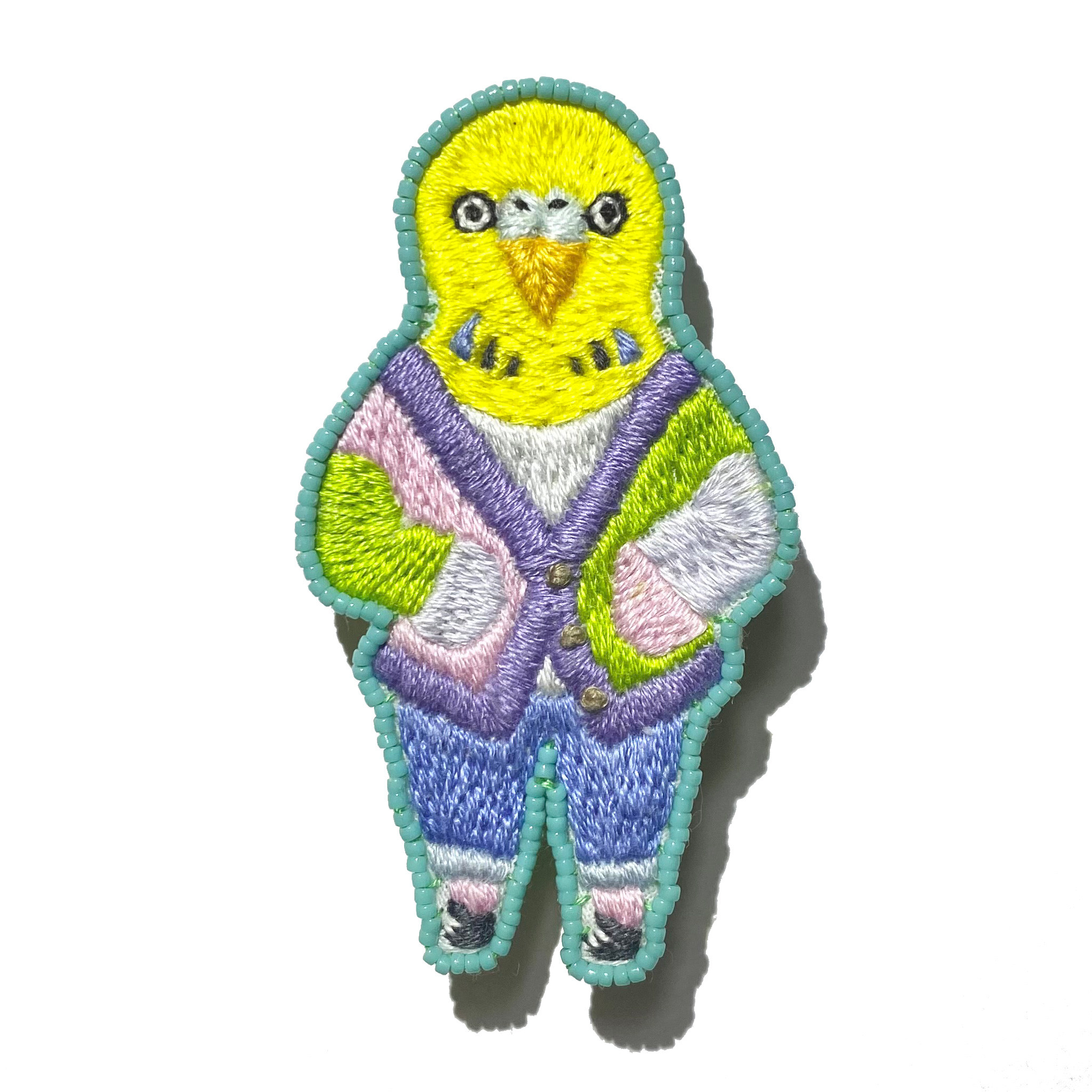 色とりどりなセキセイインコ