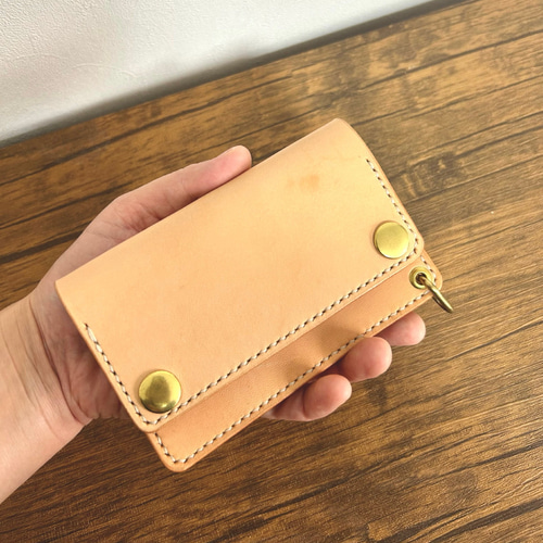 セミオーダー】本革 ショート トラッカーウォレット Short