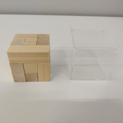 木製パズル Soma cube（ソーマキューブ） 2枚目の画像