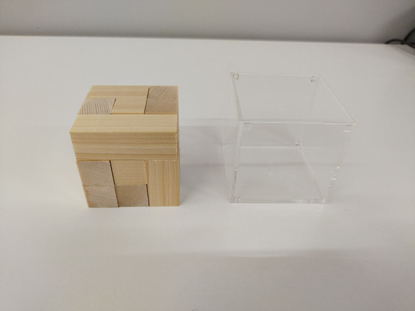 木製パズル Soma cube（ソーマキューブ） 2枚目の画像