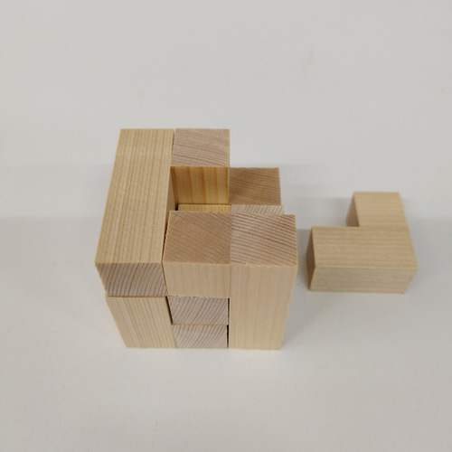 木製パズル Soma cube（ソーマキューブ） その他インテリア雑貨