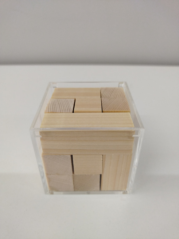 木製パズル Soma cube（ソーマキューブ） 1枚目の画像
